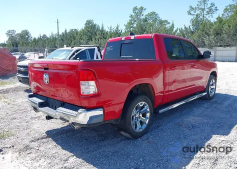 2021 Ram 1500 Lone Star 4X2 5'7 Box z USA, uszkodzony, nr VIN 1C6RREFT3MN502092